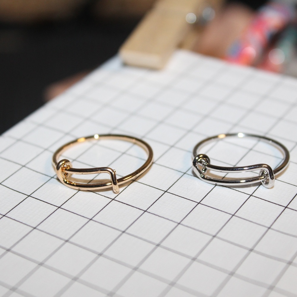 Simple Adjustable Ring, Small Gift